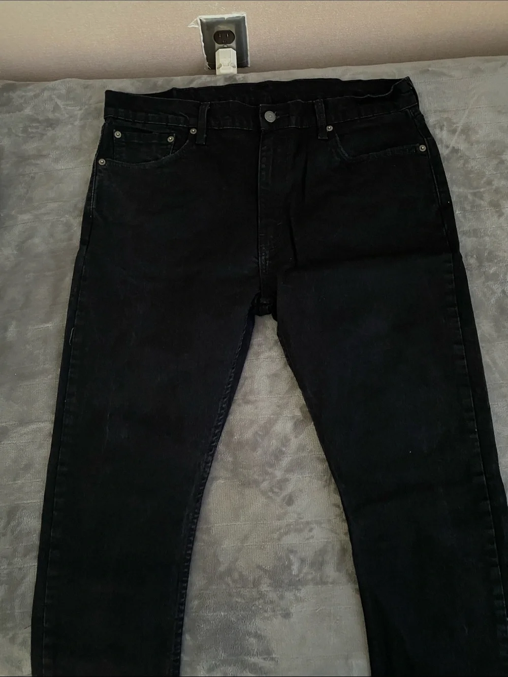 Men's Slim Black Jeans